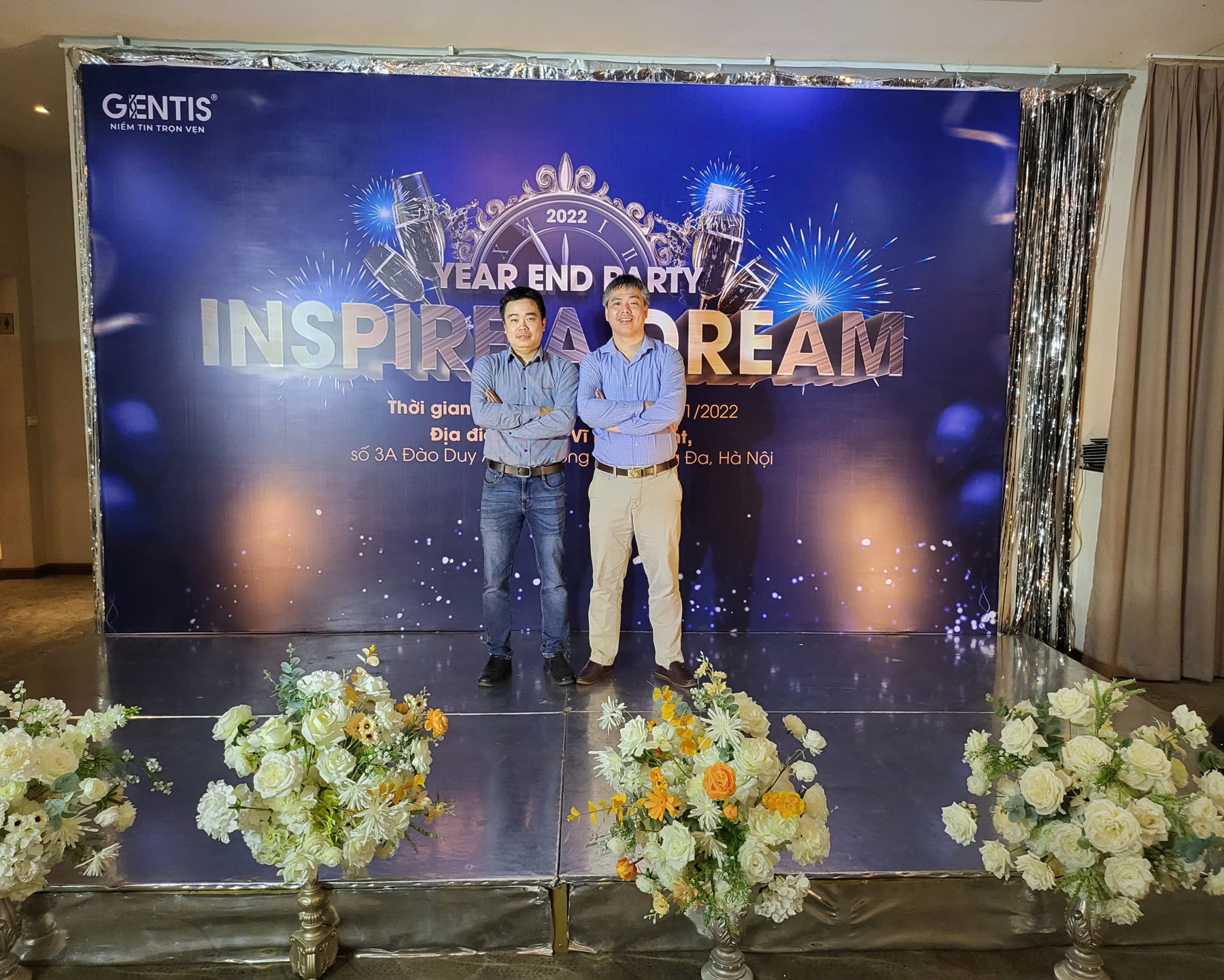 Binh Ba Ngo at the GENTIS 2022 year-end gathering